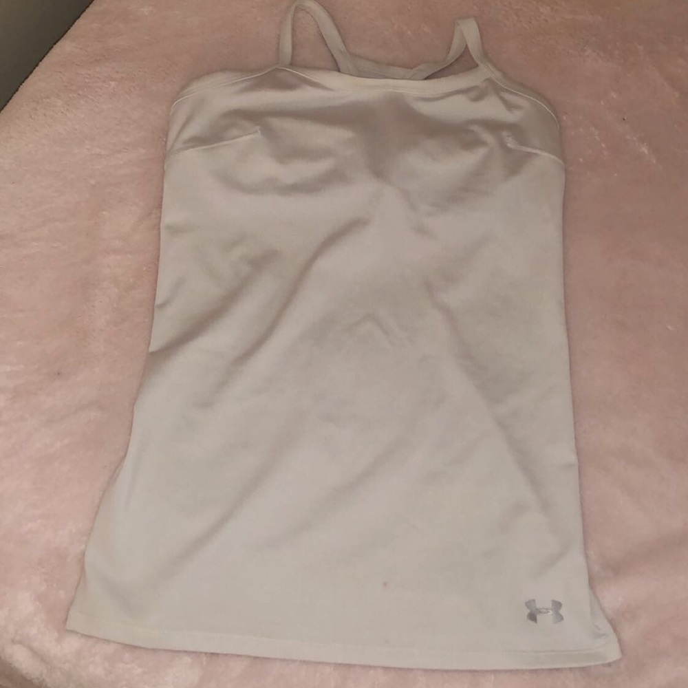 Under Armour Work-Out Top White